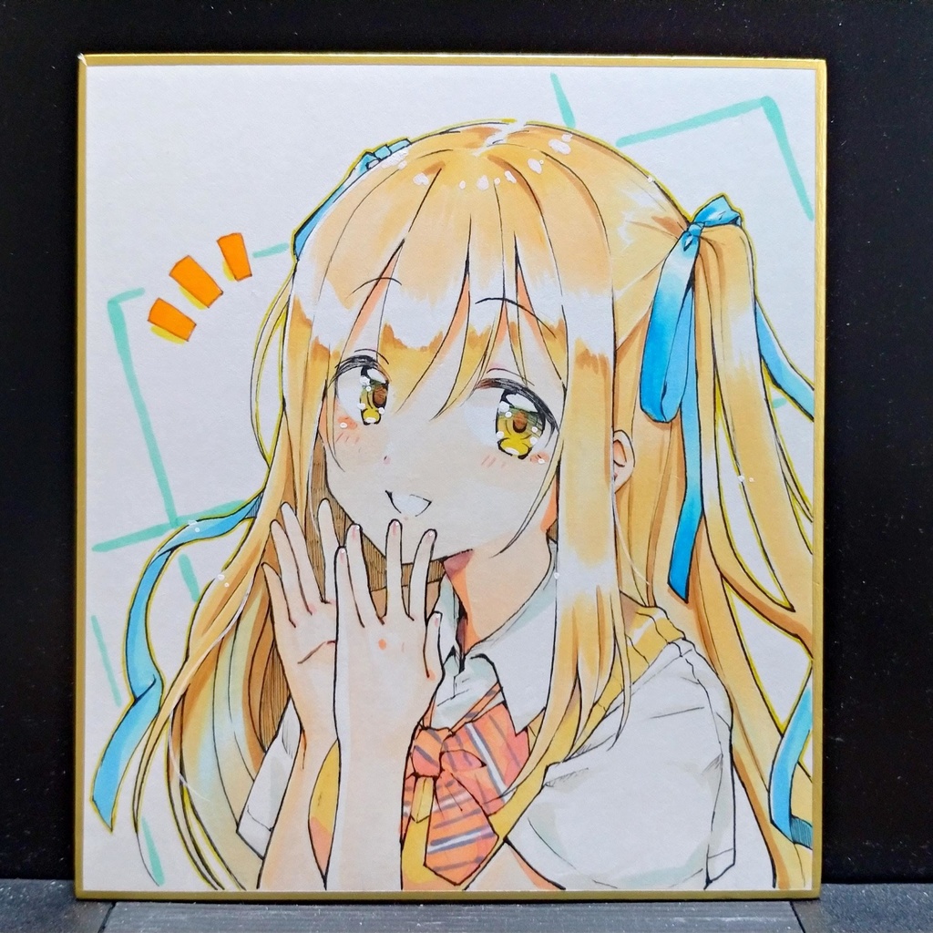 【オリジナル】ミニ色紙【エアコミティア】