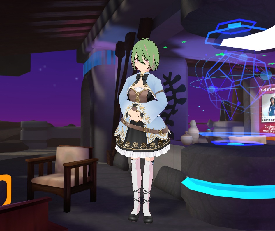 【無料配布VRoid製アバター】睡蓮