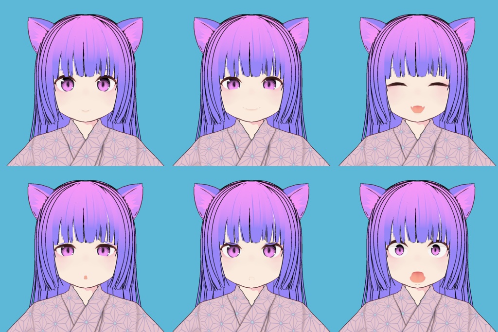 【オリジナルアバター】猫又