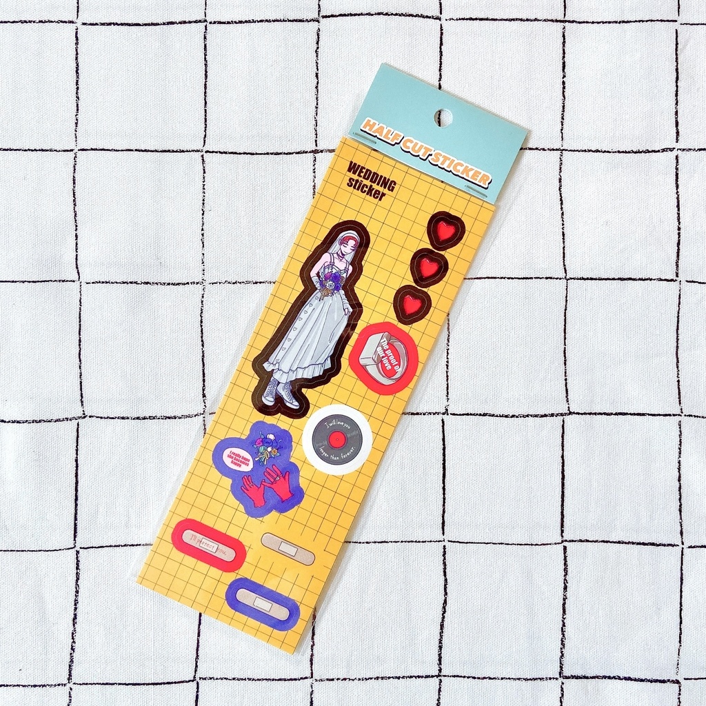ハーフカットシール