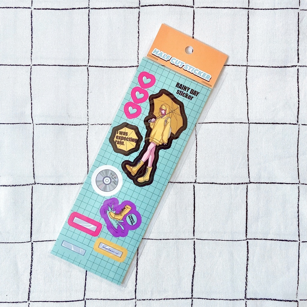 ハーフカットシール