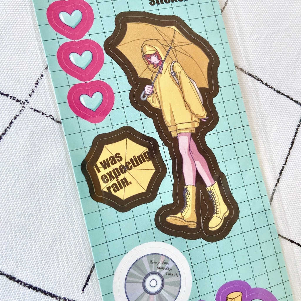 ハーフカットシール