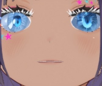 氷の女王の目 - VRoid＆VRチャットテクスチャEyes of the Ice Queen VRoidVR