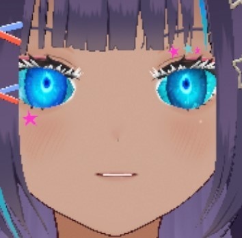 FREE Icy Majesty - Eyes of the Snow Wind Queen VRChatおよびVRoid
