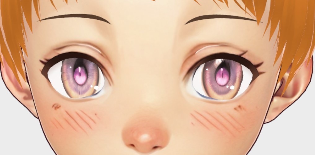 FREE タイトル: アニメの謎めいた眼差し : Enigmatic Anime GazVRChatおよびVRoid