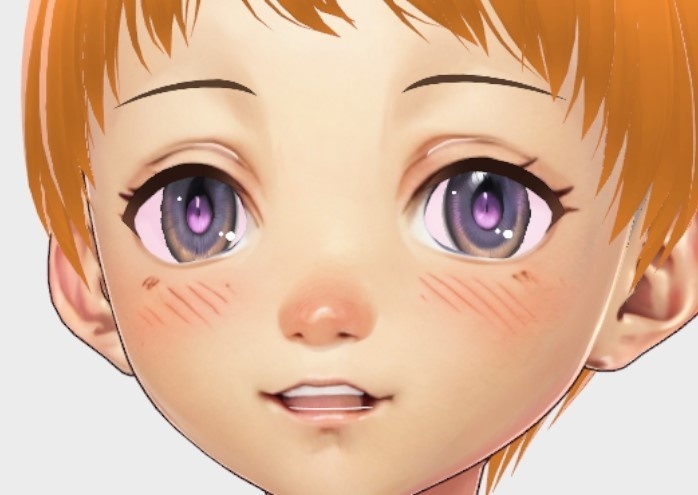 FREE タイトル: アニメの謎めいた眼差し : Enigmatic Anime GazVRChatおよびVRoid