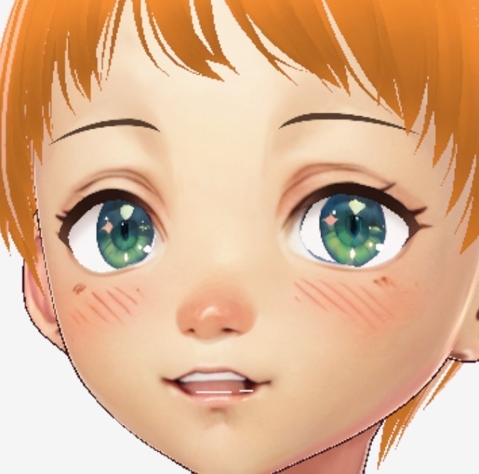 Triad of Forest Shackles Eyes Texture 緑の震え - 森の束縛の三位一体アイテクスチャ