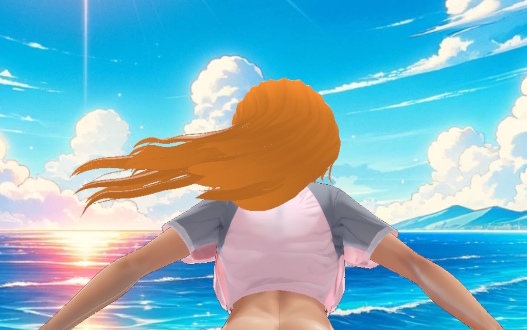 VRoid Top Textures Collection サマーウィムジー - VRoidトップテクスチャコレクション