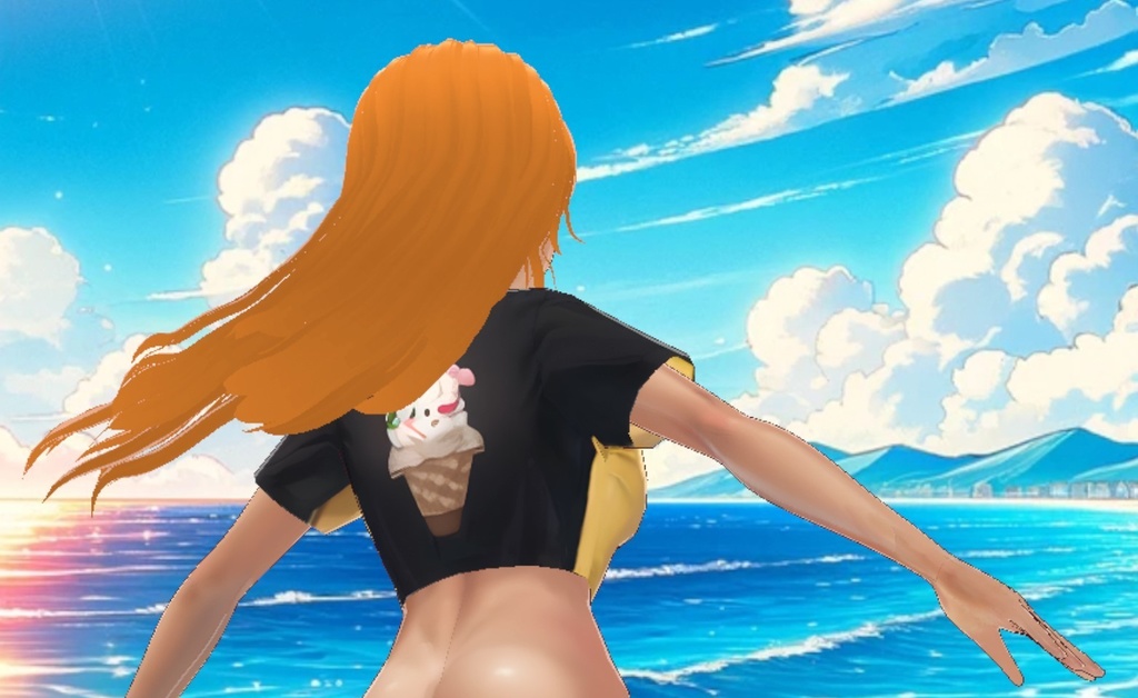 VRoid Top Textures Collection サマーウィムジー - VRoidトップテクスチャコレクション