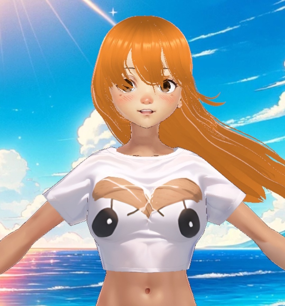 VRoid Top Textures Collection サマーウィムジー - VRoidトップテクスチャコレクション