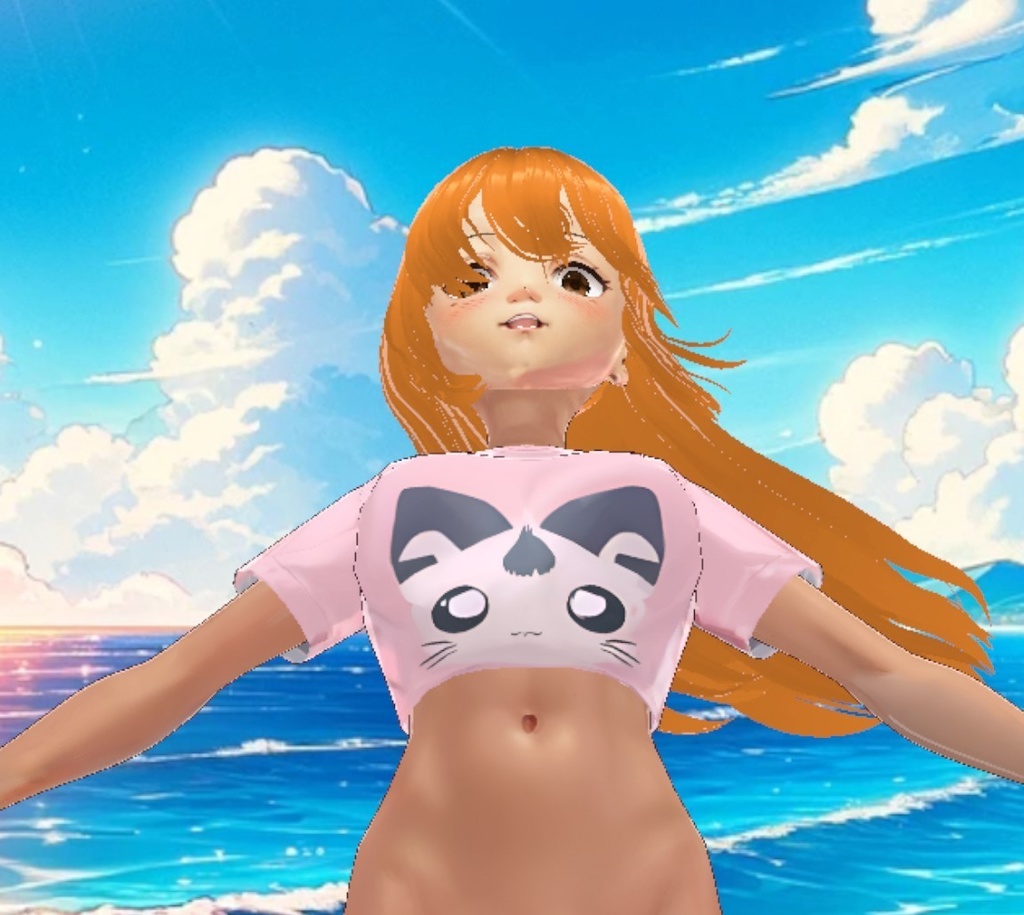 VRoid Top Textures Collection サマーウィムジー - VRoidトップテクスチャコレクション