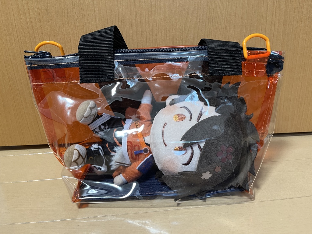 陸奥守吉行 おでかけビニールバッグ