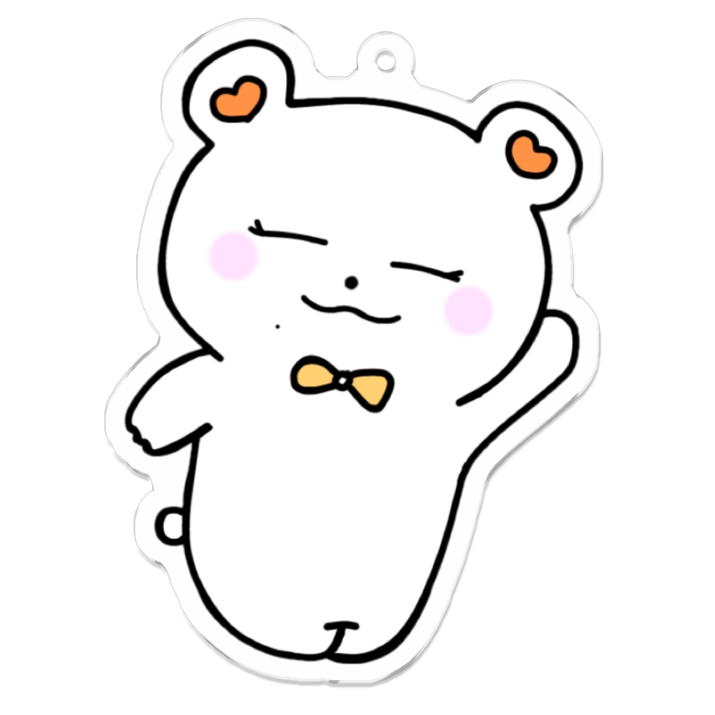 【2024生誕グッズ】はるくまさんアクキー