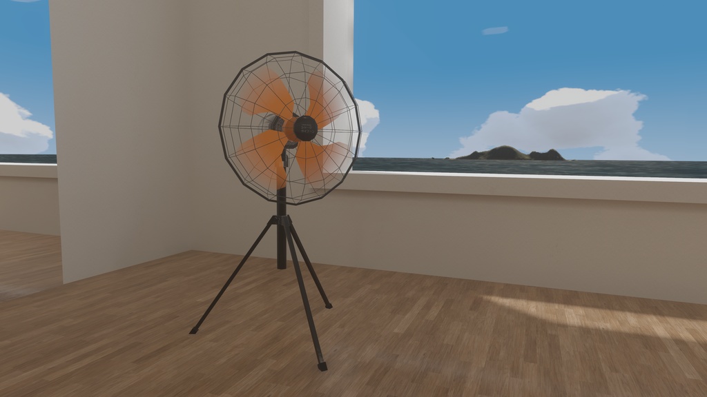 せんたたの三脚式扇風機