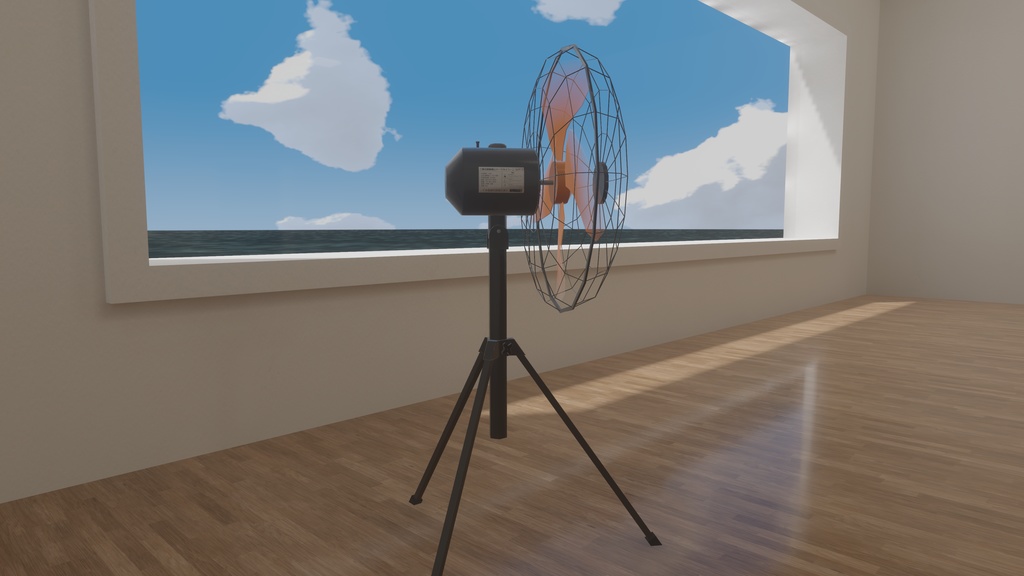 せんたたの三脚式扇風機