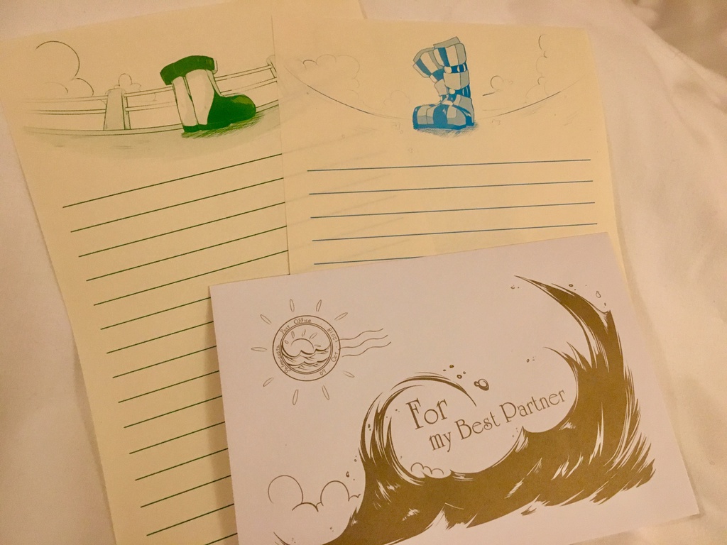 ラタくじ『パルマコスタのレターセット』