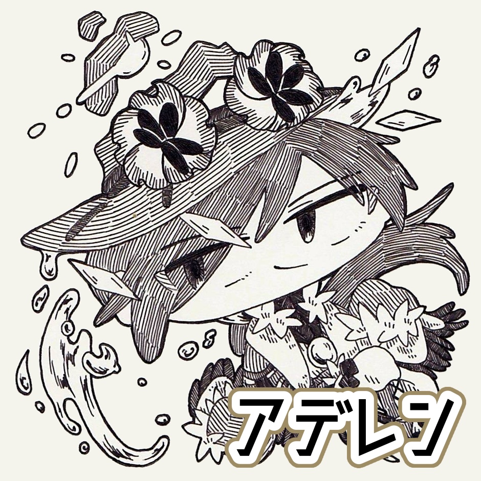 ミニ一行アクキー