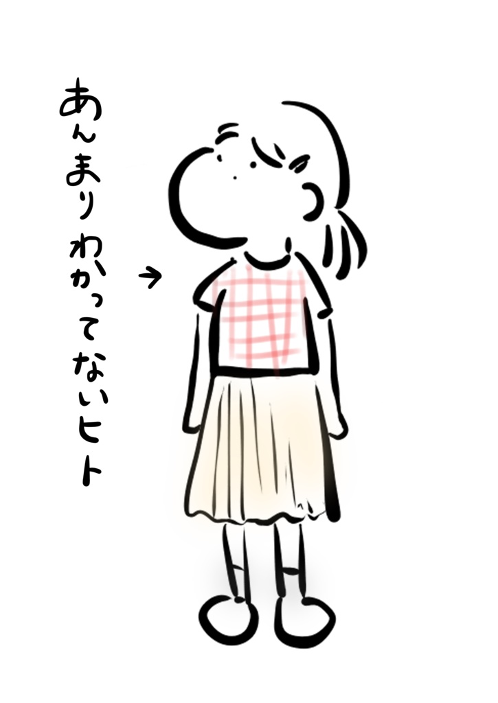 あんまりわかってないヒトTシャツ