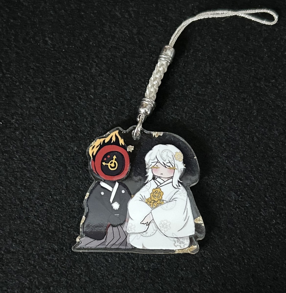 白無垢永続ファウダン結納アクキー