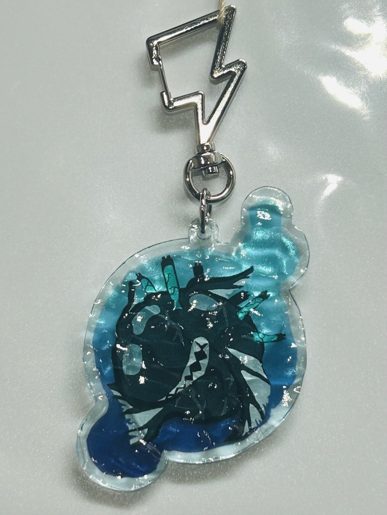 夢見る濁流水面下アクキー
