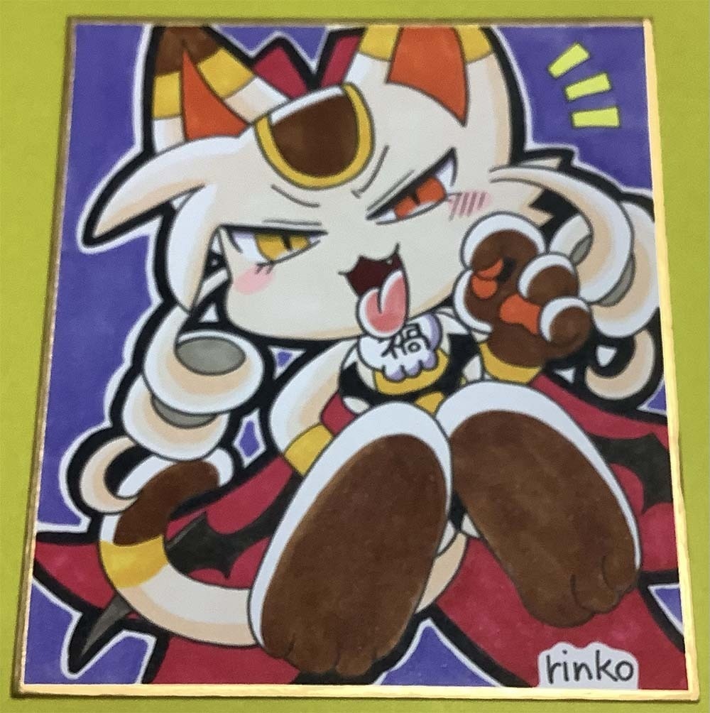 原画色紙２