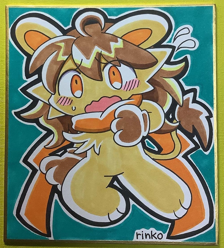 原画色紙８