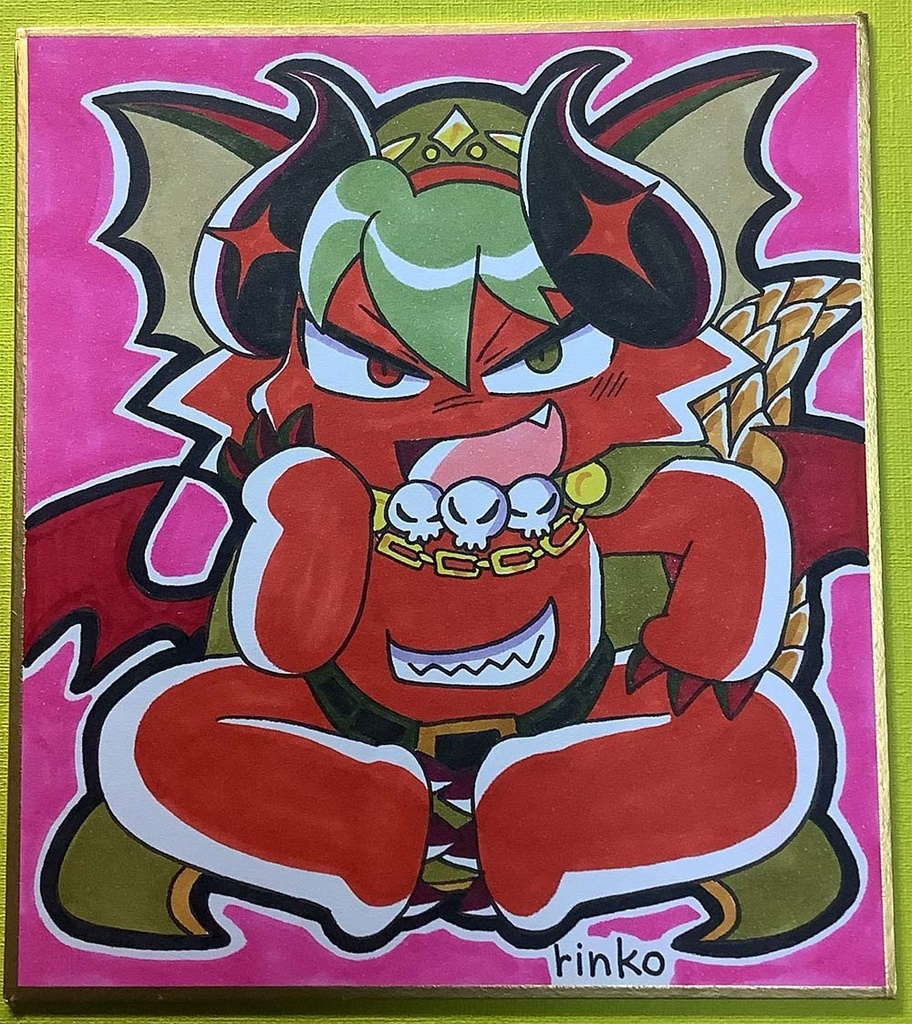 原画色紙９