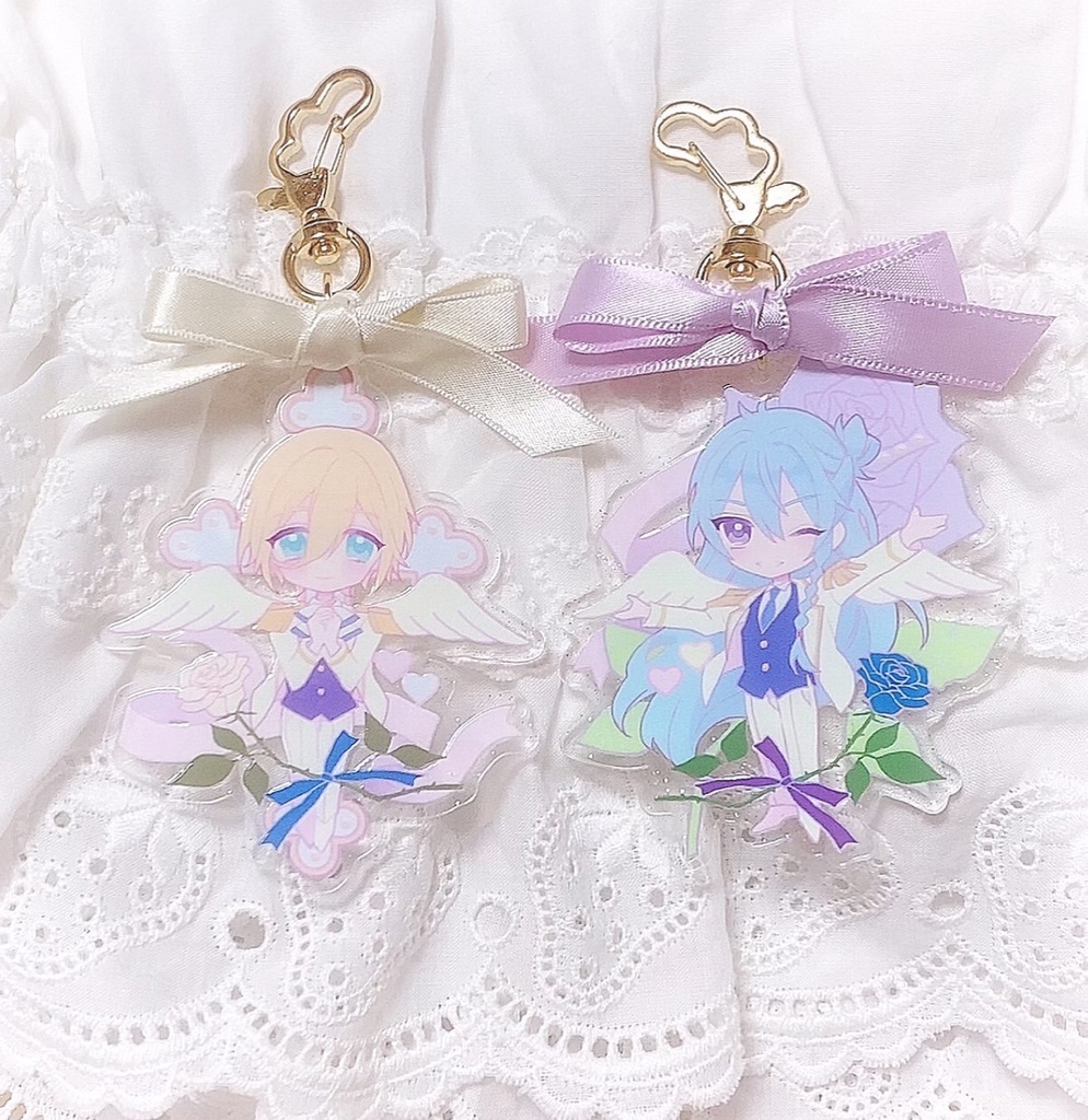 ♡パステルカラーアクキー♡