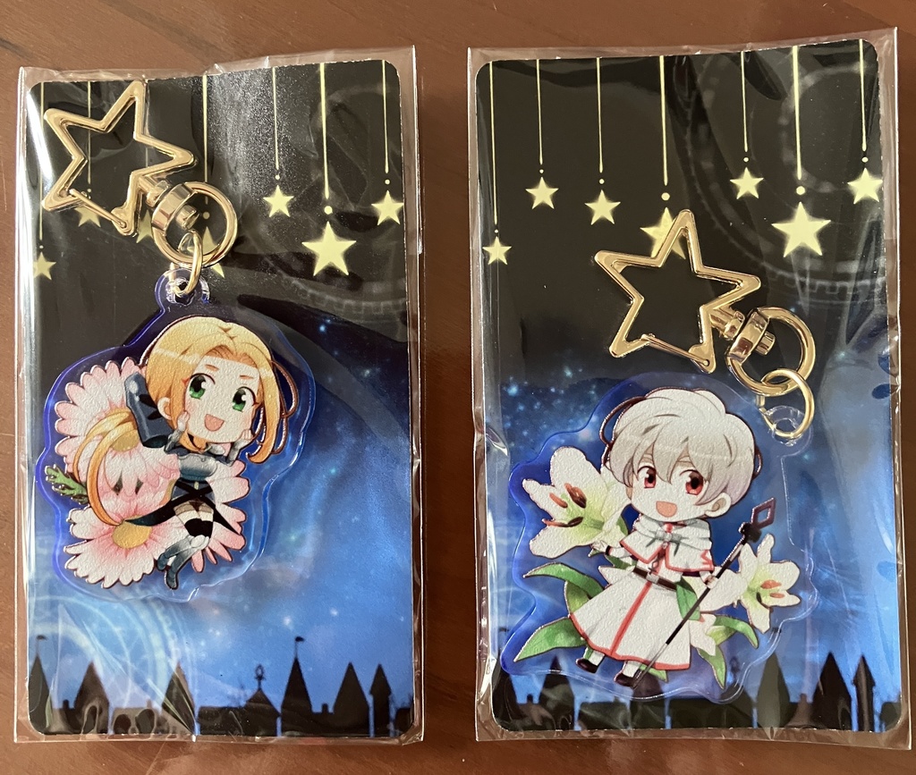 【創作】アクリルキーホルダー6種【死神修道士】