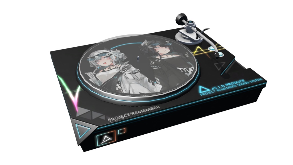 アルバム "都市記憶群" + 小物3DModels