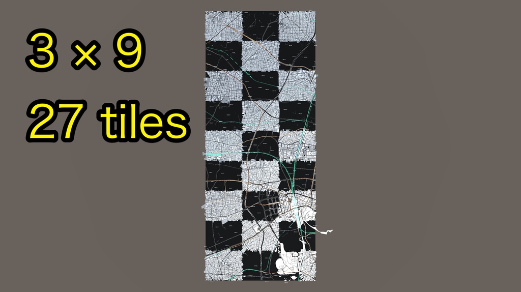 ローポリ3D シティ 東京01 (Low Poly 3D City - Tokyo Japan 01)