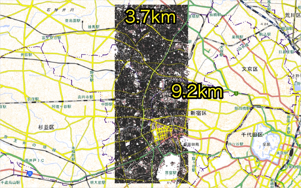 ローポリ3D シティ 東京01 (Low Poly 3D City - Tokyo Japan 01)