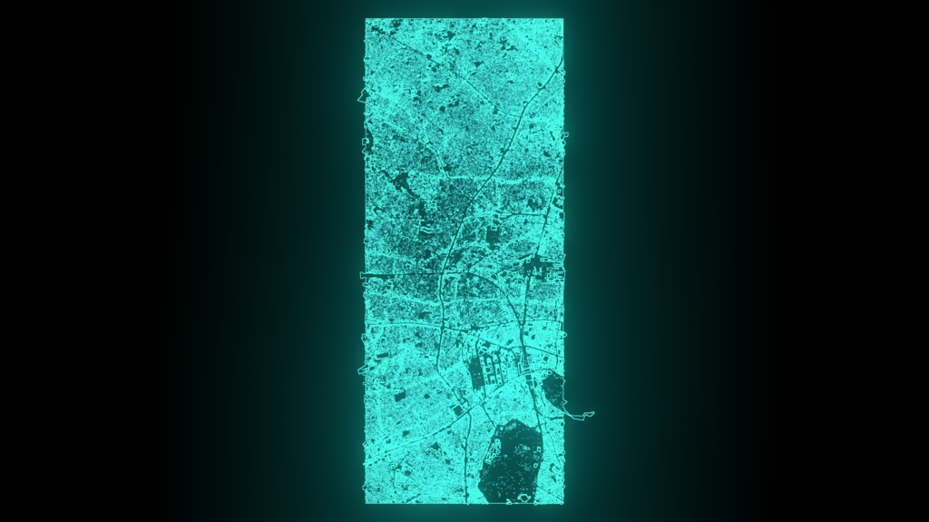 ローポリ3D シティ 東京01 (Low Poly 3D City - Tokyo Japan 01)