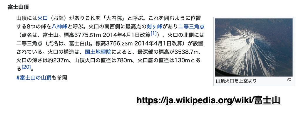 富士火口 3Dモデル (MtFuji_Crater_3DModel)