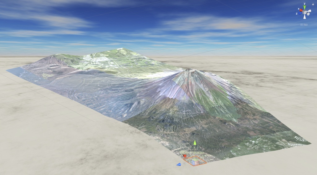 富士山 3Dモデル (MtFuji_3DModel)