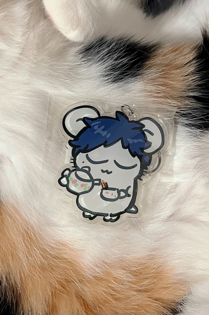 ハムちゃんアクリルキーホルダー