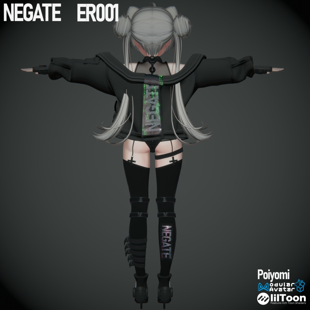 【8Avaters】NEGATE ER001【Shinano/Manuka/Airi/Mizuki/Rurune/Lime/Chiffon/Selestia しなの/マヌカ/愛莉/瑞希/ルルネ/ライム/シフォン/セレスティア】