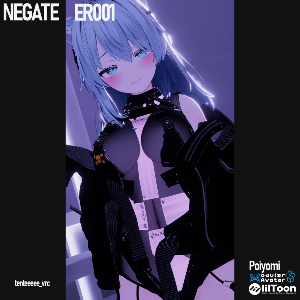 【8Avaters】NEGATE ER001【Shinano/Manuka/Airi/Mizuki/Rurune/Lime/Chiffon/Selestia しなの/マヌカ/愛莉/瑞希/ルルネ/ライム/シフォン/セレスティア】