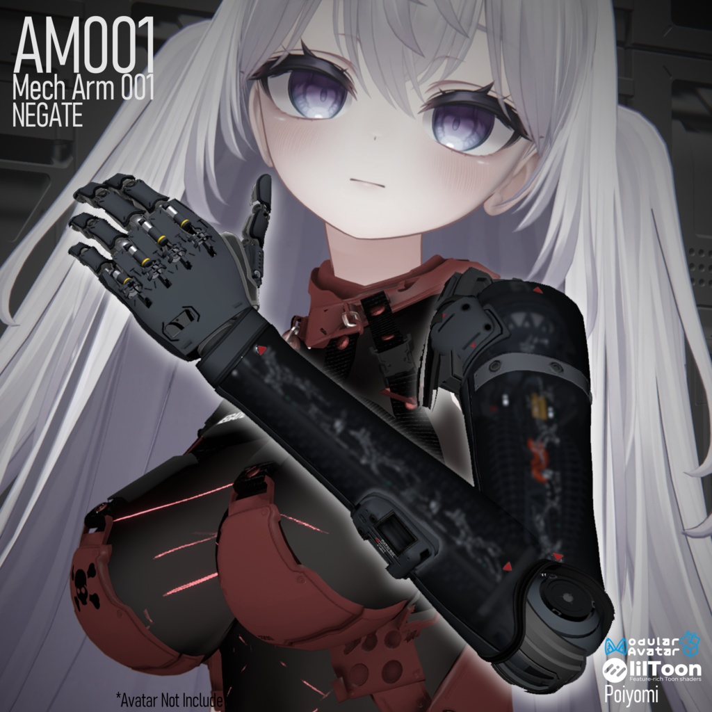 【 5Avatars】NEGATE AM001 Mech Arm【Airi Milltina Shinano DELTAFLAIR Lurie】
