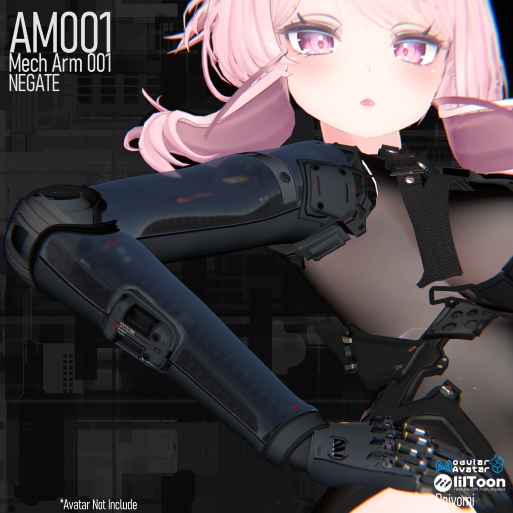 【 7Avatars】NEGATE AM001 Mech Arm【Airi Milltina Manuka Selestia Shinano DELTAFLAIR Lurie】