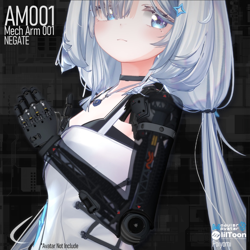 【 5Avatars】NEGATE AM001 Mech Arm【Airi Milltina Shinano DELTAFLAIR Lurie】