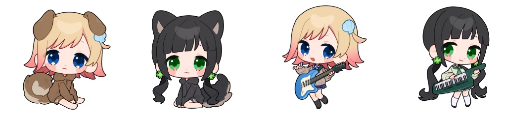 らんだむアクキー(全4種)