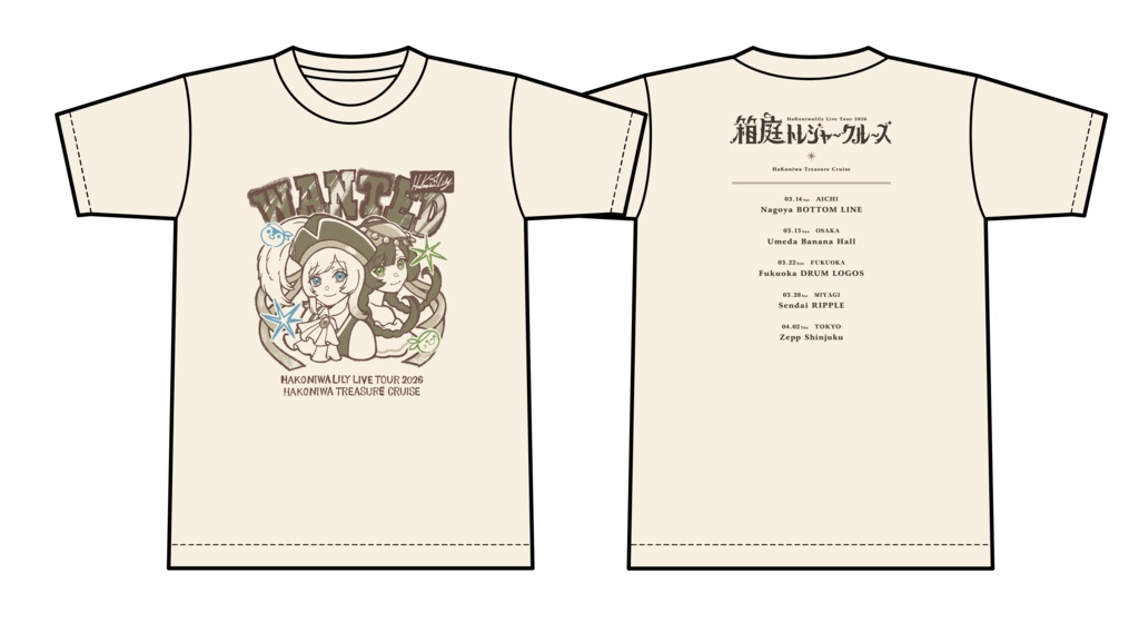 『箱庭トレジャークルーズ』 ビッグTシャツ（L）