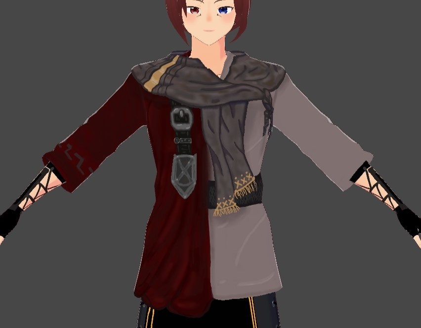 FF14 G'raha Tia Avatar and Outfit By Mizuray