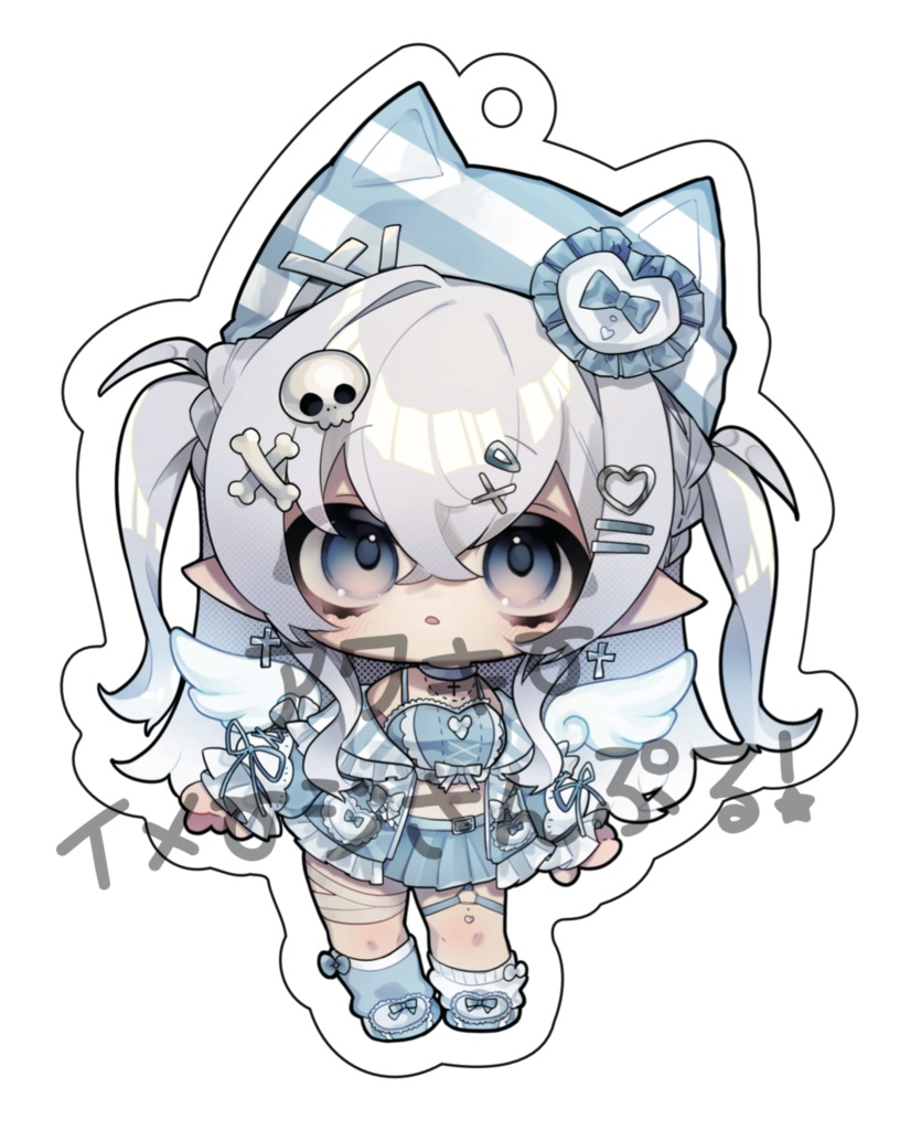 ♡天使りゅな SDアクリルキーホルダー♡