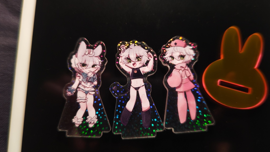 アクリルスタンド3種