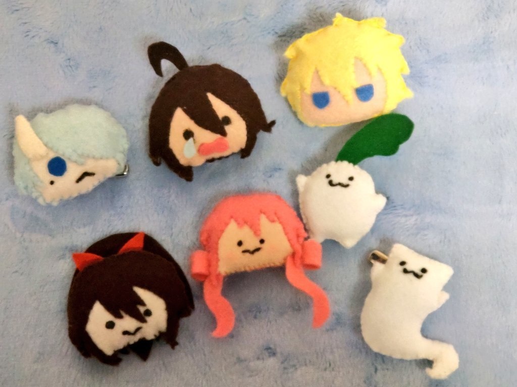 妖怪学校のマスコット作ってみました!