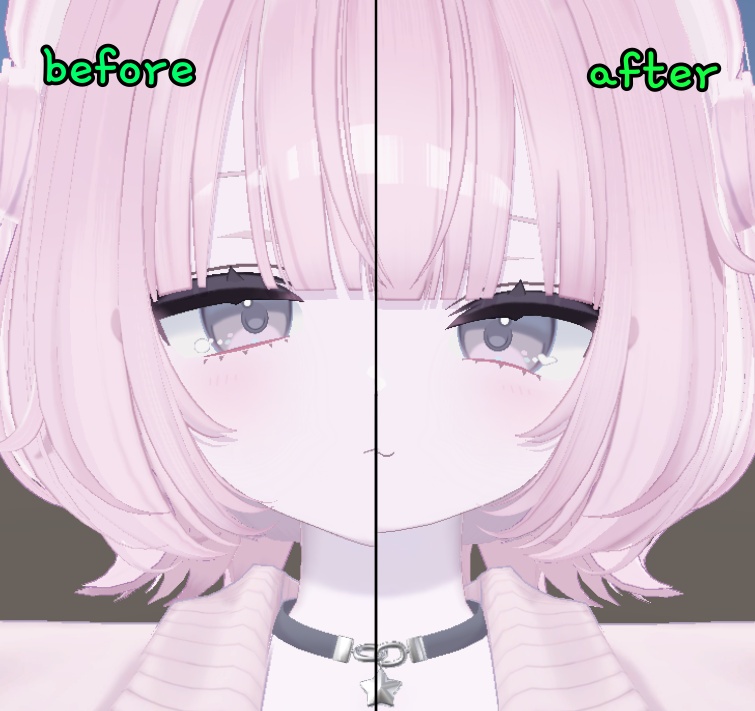 うららちゃんをメスガキっぽくするシェイプキー