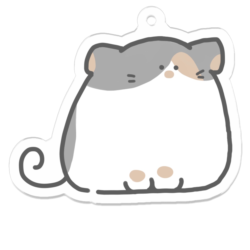 うちのねこのキーホルダー