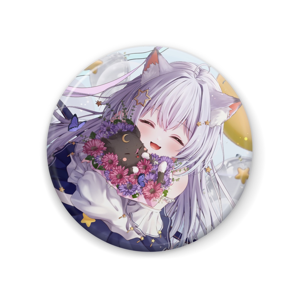 【常設】デビュー記念イラスト缶バッジ(3種)